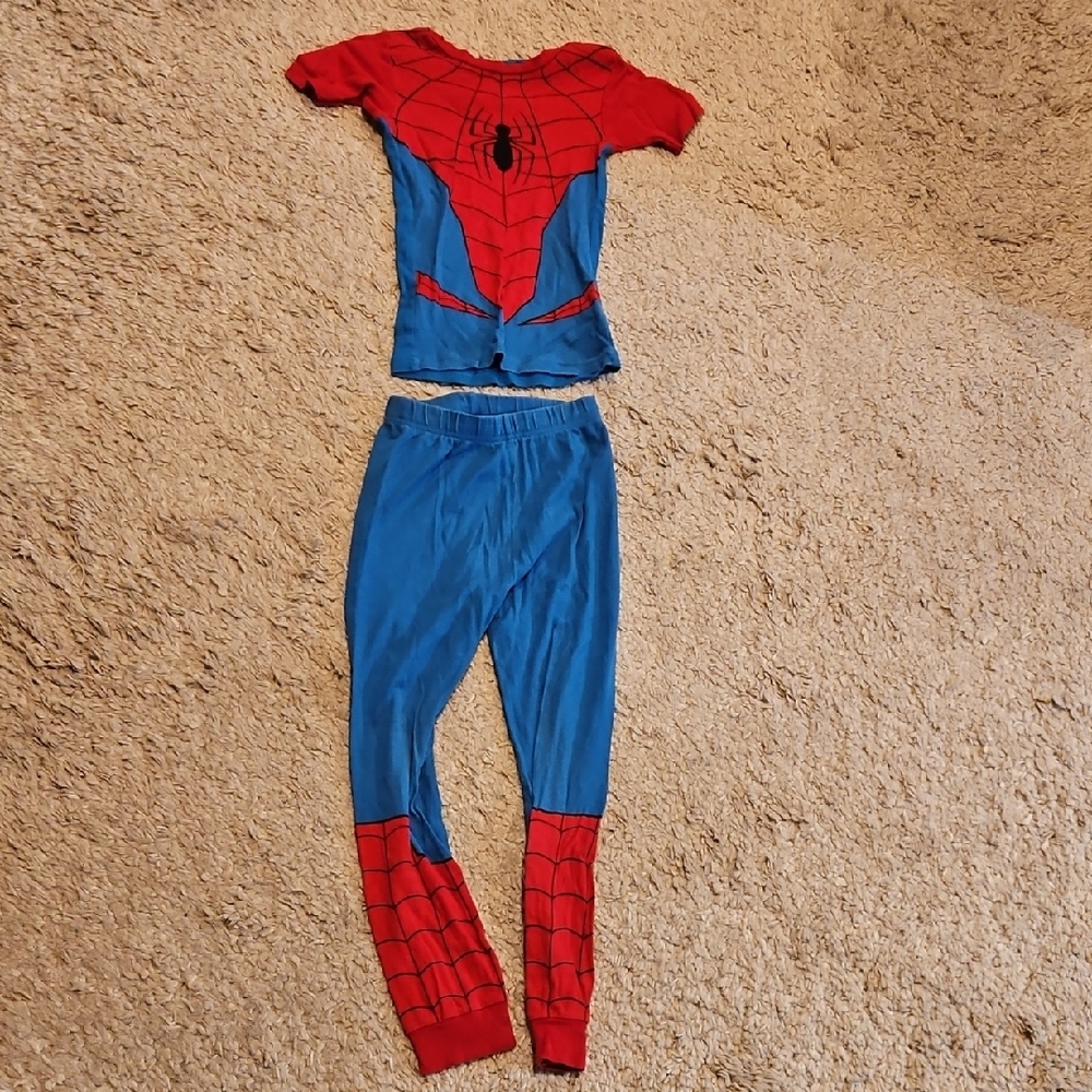 Kids Size 7 Spider-Man PJs